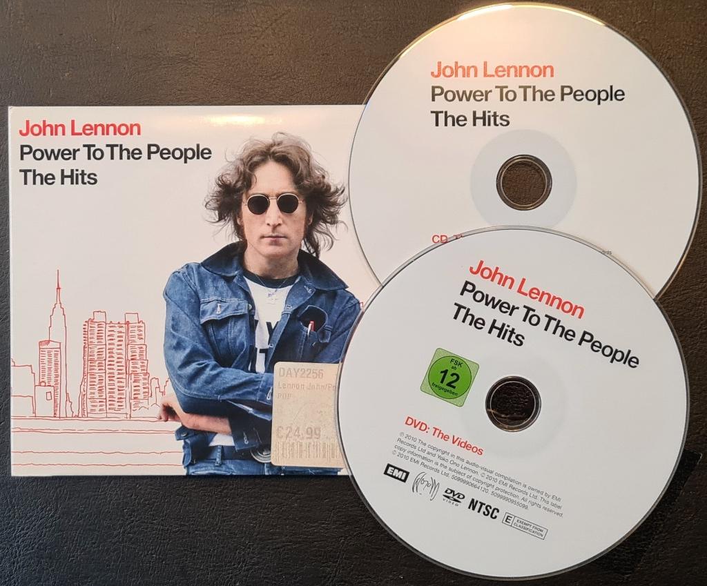 JOHN LENNON - Power to the people: The hits ( CD & DVD ), Verzenden, Zo goed als nieuw, Poprock