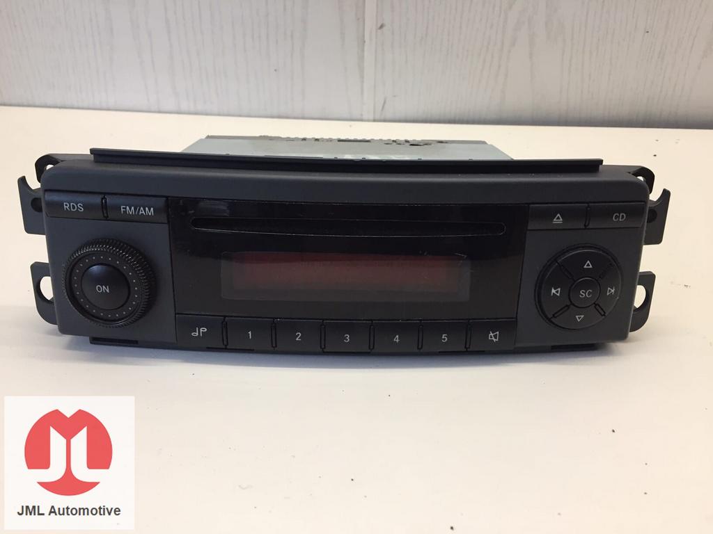 RADIO CD SPELER SMART FORFOUR, Autos : Divers, Autoradios, Enlèvement ou Envoi, -, -, -