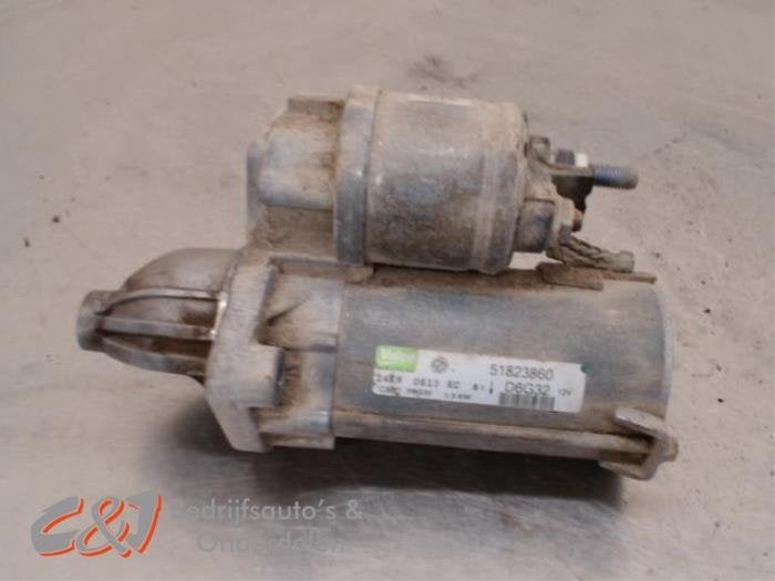 Startmotor van een Fiat Fiorino, Gebruikt, -, -, Ophalen of Verzenden