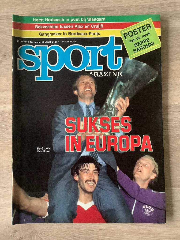 Sport Magazine - Anderlecht winnaar UEFA Cup 1983, Boeken, Sportboeken, Ophalen of Verzenden, Balsport, Sport Magazine, Zo goed als nieuw