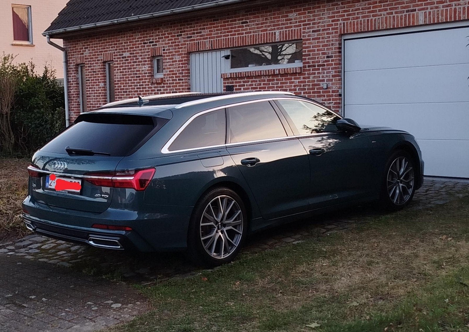 Audi A6 AVANT C8 40TDI --85000km--, Autos, Audi, Cuir, Carnet d'entretien, 124 g/km, 5 portes
