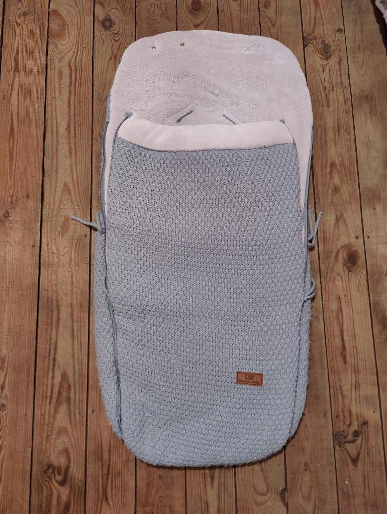 Voetenzak Blauwgrijs - Baby's only, Kinderen en Baby's, Buggy's, Ophalen, Zo goed als nieuw, Overige merken, Voetenzak