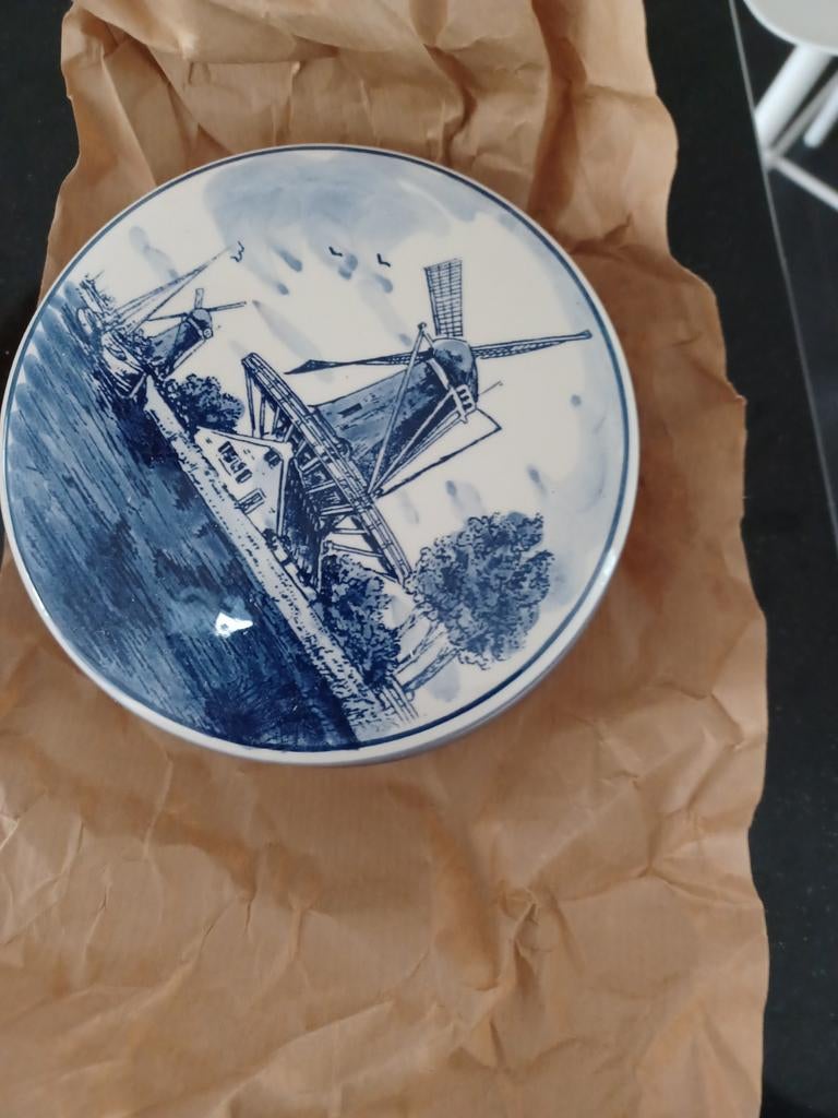 Souvenirs potjes Delfts blauw Nieuw!!, Ophalen of Verzenden, Blauw