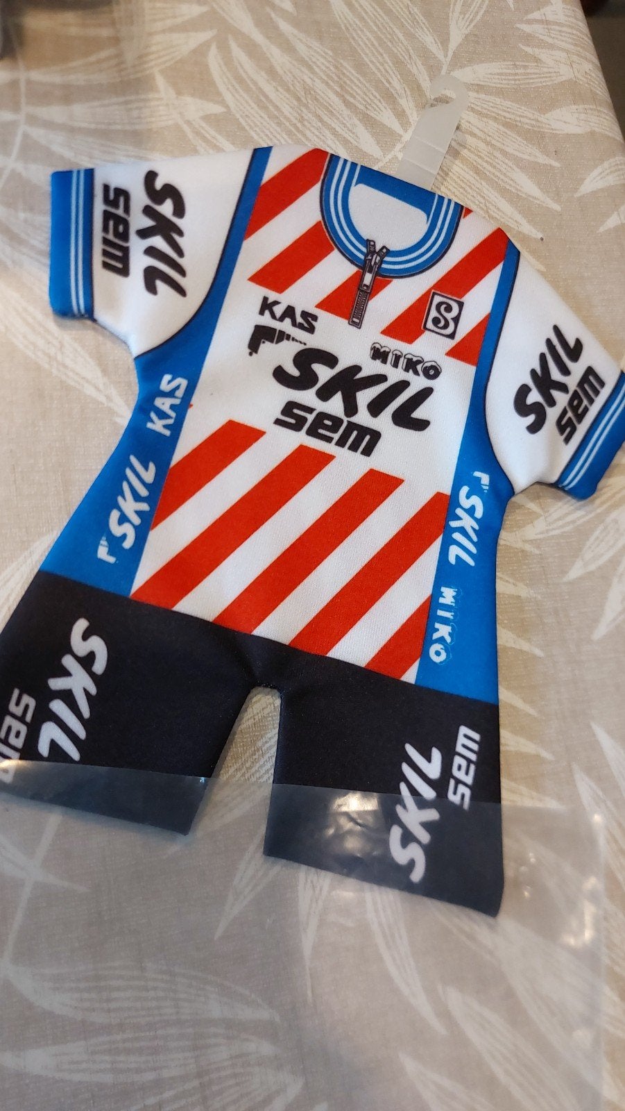 Mini maillot cyclisme vintage SKIL SEM KAS MIKO 1985