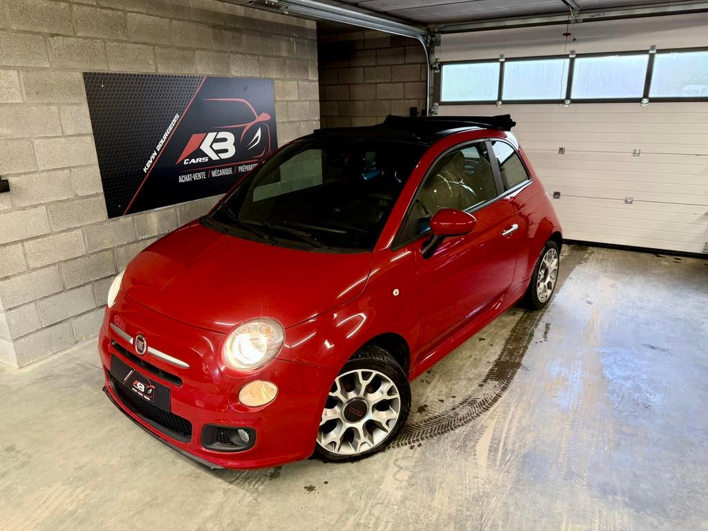 Fiat 500C Cabriolet • 2015 • 82.000 Kms • 1.2 S 70PK, Auto's, Voorwielaandrijving, 4 zetels, Parkeersensor, 4 cilinders