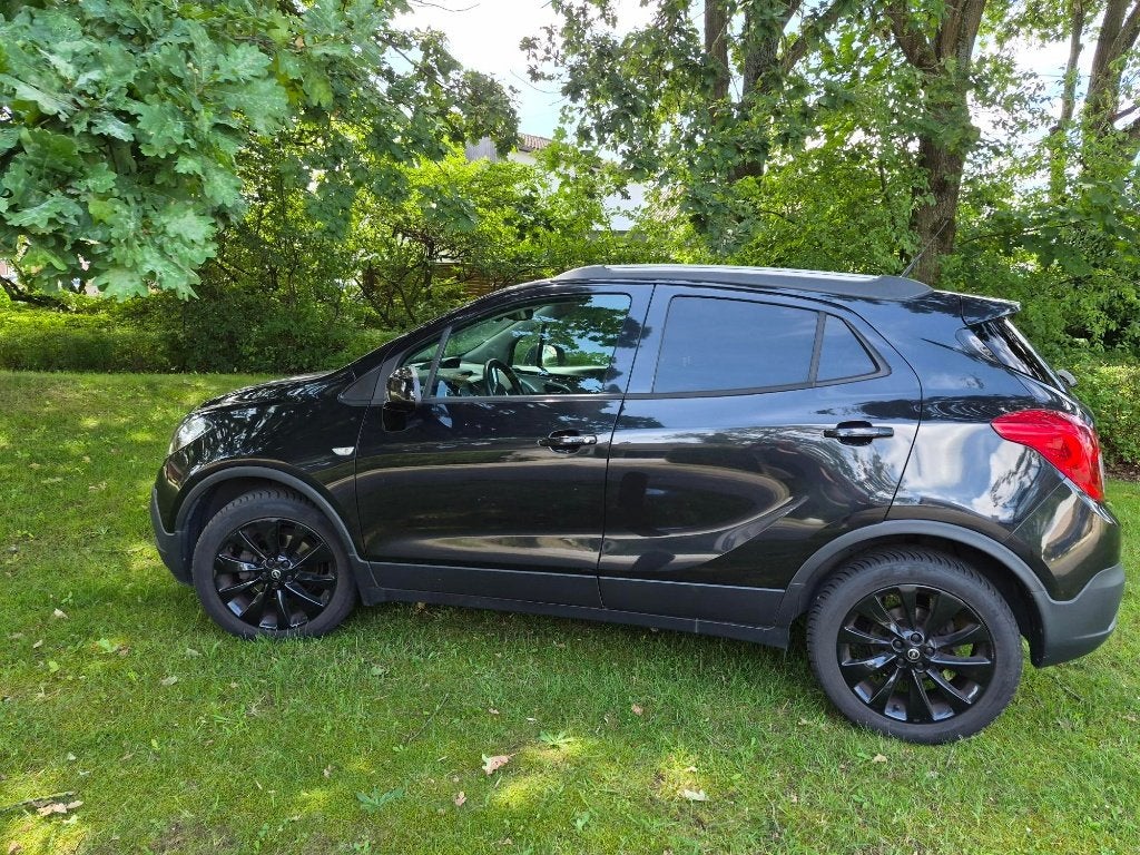 OPEL MOKKA DIESEL MET KEURING VOOR VERKOOP EN CARPASS, Auto's, 4 cilinders, Zwart, Leder, 5 deurs