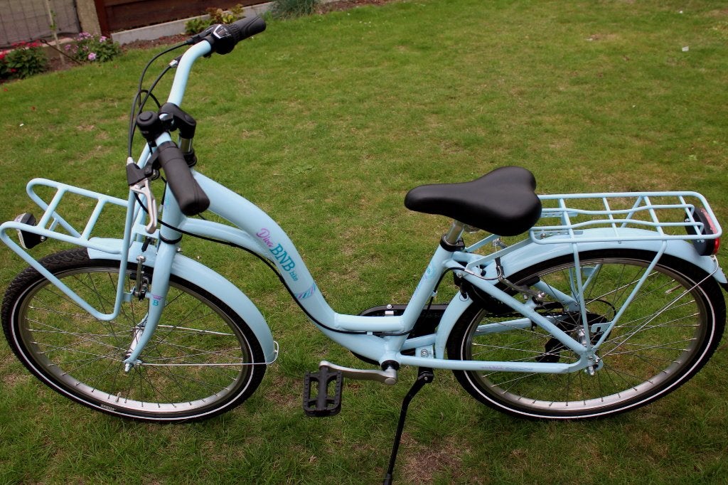 Super 24 inch BNB meisjesfiets - 7 speed - met mandje, Fietsen en Brommers, Ophalen, 24 inch, Velgrem, Versnellingen