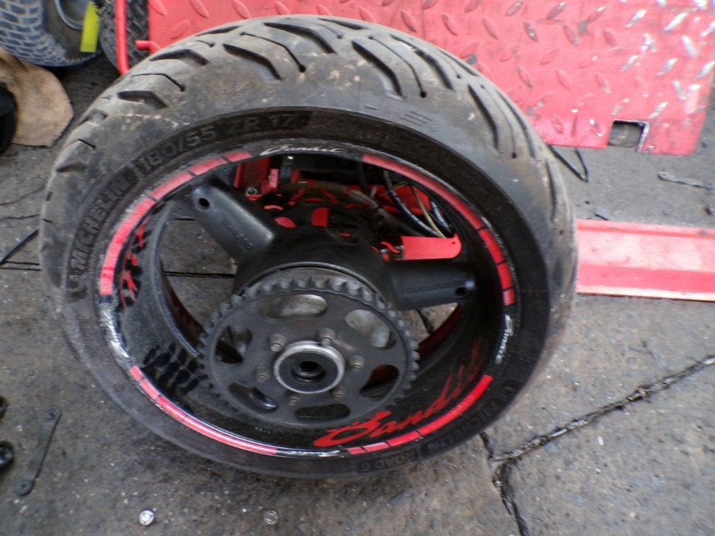 Roue arrière Suzuki GSF 1200 180/55r17 ZR LP/15706, Enlèvement, Utilisé