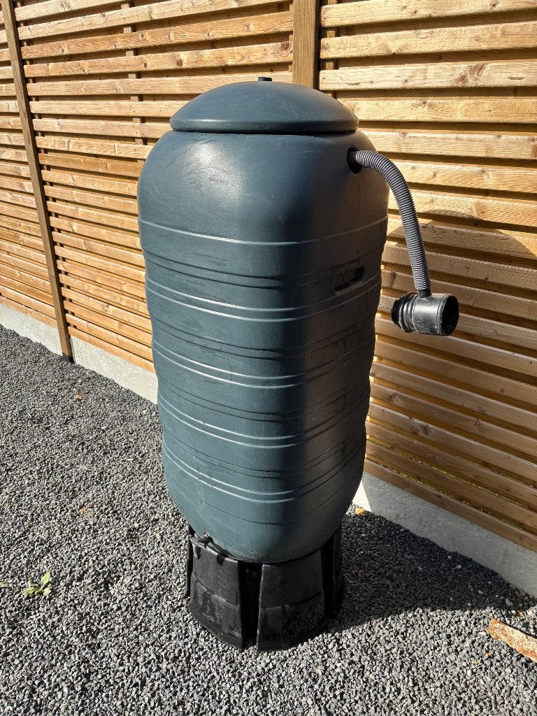 Regenton 210l, Ophalen, Kunststof, Gebruikt, Met kraantje
