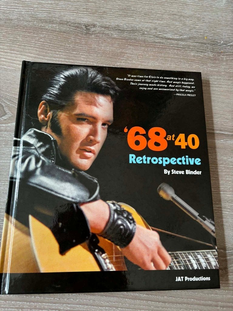 Elvis boek, '68 at 40 retrospective van Joseph A. Tunzi,, Livres, Musique, Enlèvement ou Envoi, Neuf, Artiste