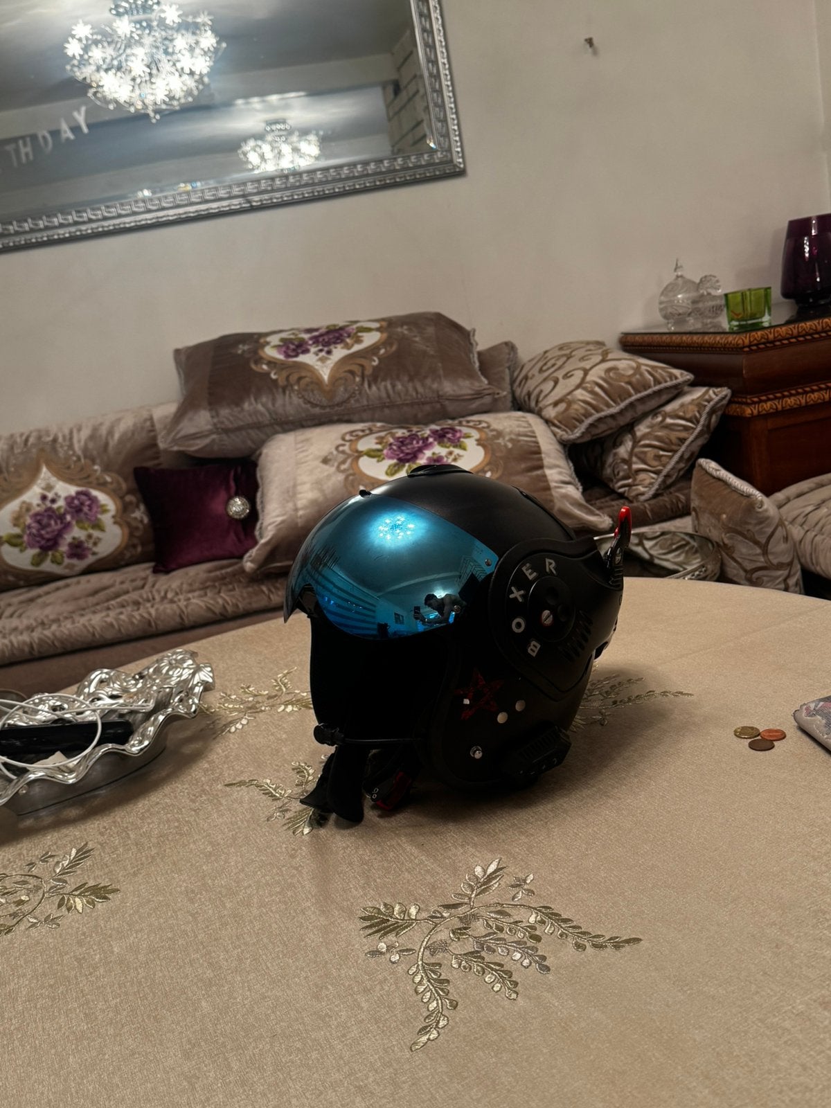 Boxer helm Roof, Ophalen of Verzenden, Zo goed als nieuw, Zwart