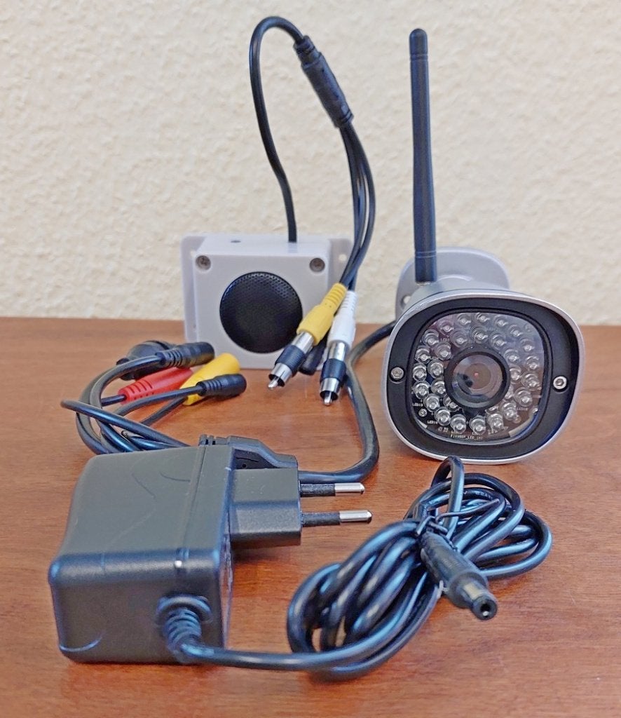 Caméra de surveillance avec haut-parleur, Enlèvement, Comme neuf