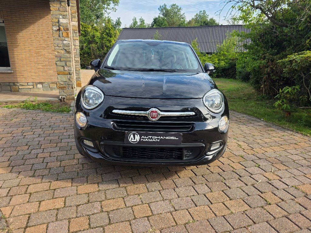 Fiat 500X 1.6 Pop Lounge | Benzine | Cruise | LEZ OK, Auto's, Voorwielaandrijving, 139 g/km, Zwart, 5 deurs
