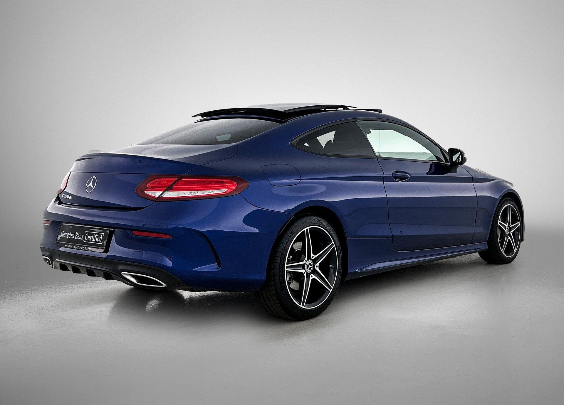 Mercedes-Benz C-Klasse 220 D Coupé AMG Line | Panoramisch D, Autos, Achat, 1800 kg, Euro 6, Entreprise