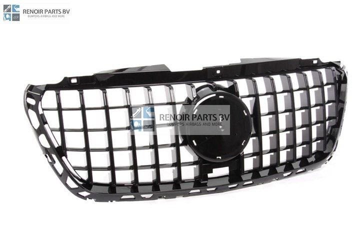 W907 GT GRILL MERCEDES SPRINTER PANAMERICANA GRIL HOOGGLANS, Gebruikt, -, -, 6 maanden garantie