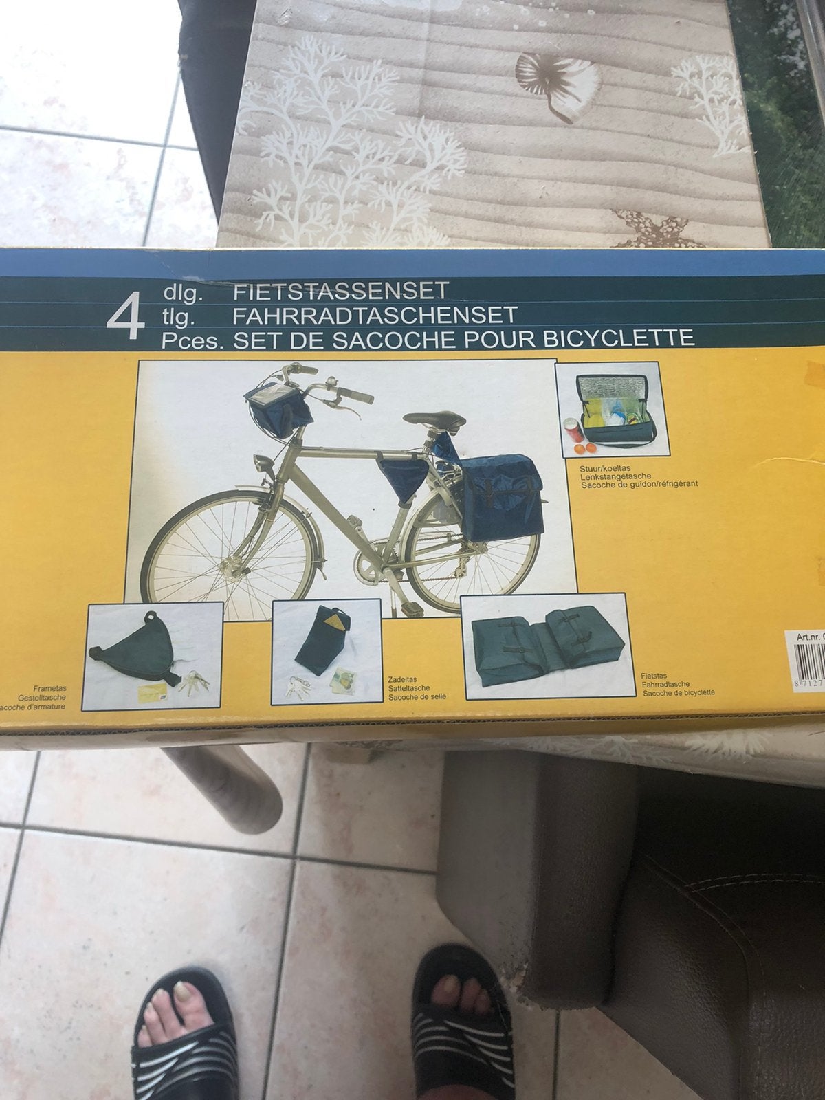 Fietstassenset, Ophalen of Verzenden, Zo goed als nieuw