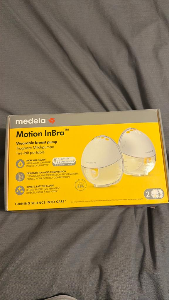 Lait à lait portable Medela Motion en soutien-gorge — Neuf, Enlèvement, Neuf