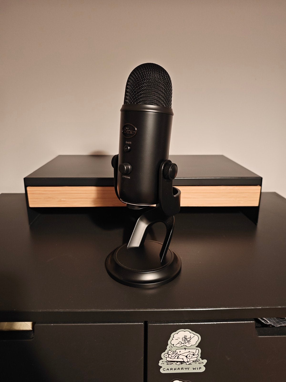 Blue Yeti Microfoon Zwart (Als nieuw), Muziek en Instrumenten, Ophalen, Zo goed als nieuw