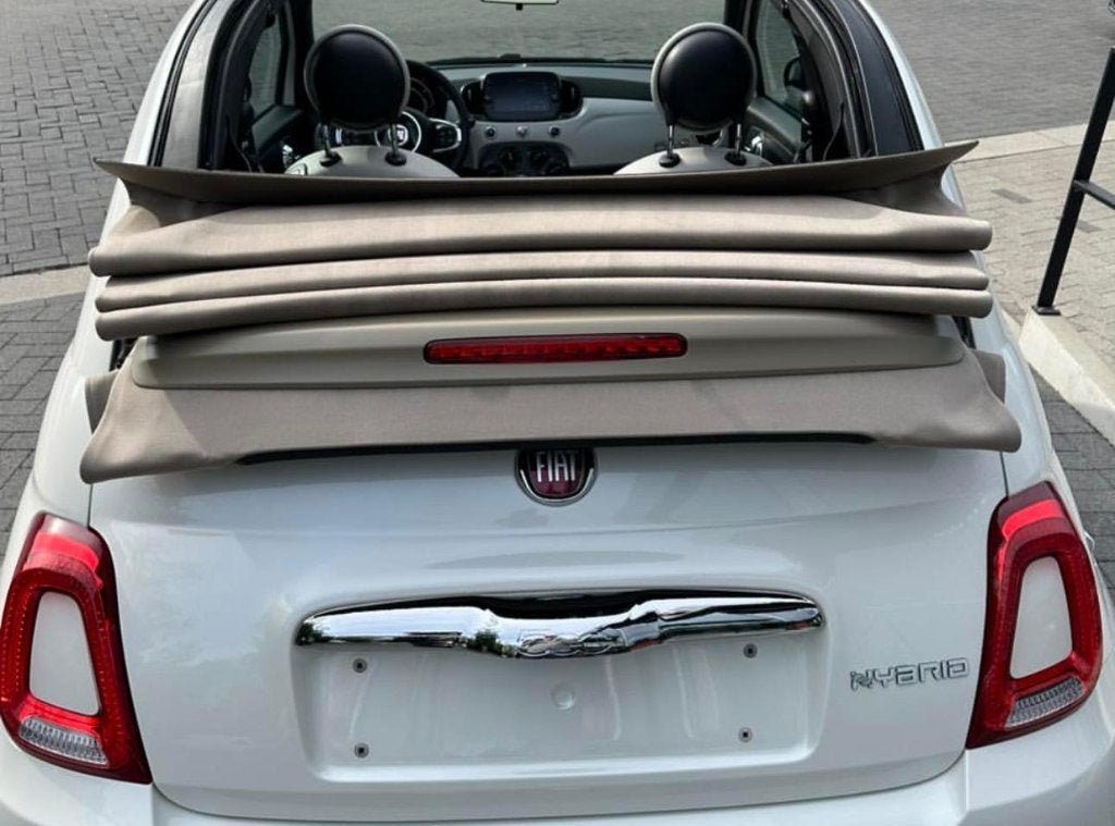 Fiat 500c Hybrid, Auto's, Fiat, Euro 5, Achterwielaandrijving, Cabriolet, Leder en Stof