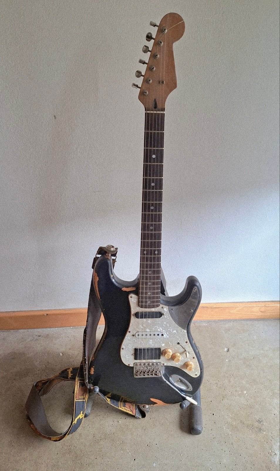partocaster strat, Musique & Instruments, Enlèvement, Utilisé, Solid body, Fender
