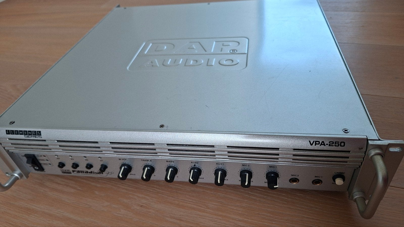 DAP Palladium VPA-250 Stereo Poweramplifier, Audio, Tv en Foto, Versterkers en Ontvangers, Ophalen, Gebruikt, Stereo