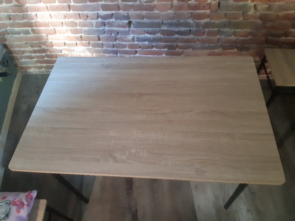 Tafel en 4 stoelen, Ophalen, 50 tot 100 cm, Nieuw, 50 tot 100 cm