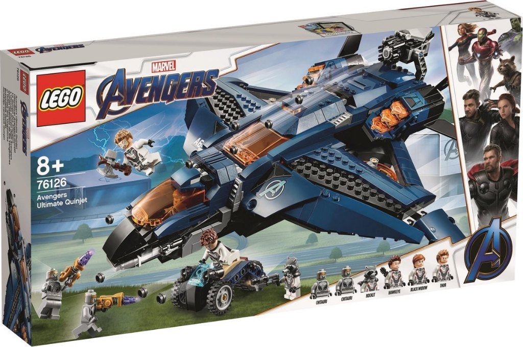 LEGO NIEUW SEALED 76126 Avengers Ultimate Quinjet, Overige thema's, Nieuw, Ophalen of Verzenden, Complete set