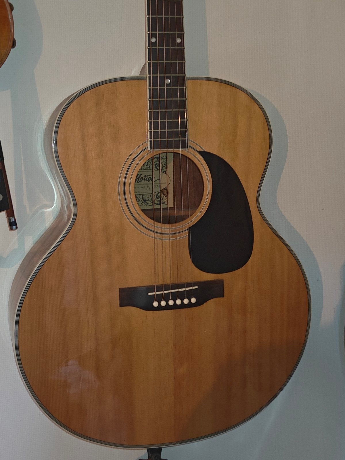 motion JB7 Jumbo, Muziek en Instrumenten, Snaarinstrumenten | Gitaren | Akoestisch, Ophalen, Zo goed als nieuw, Western- of Steelstringgitaar