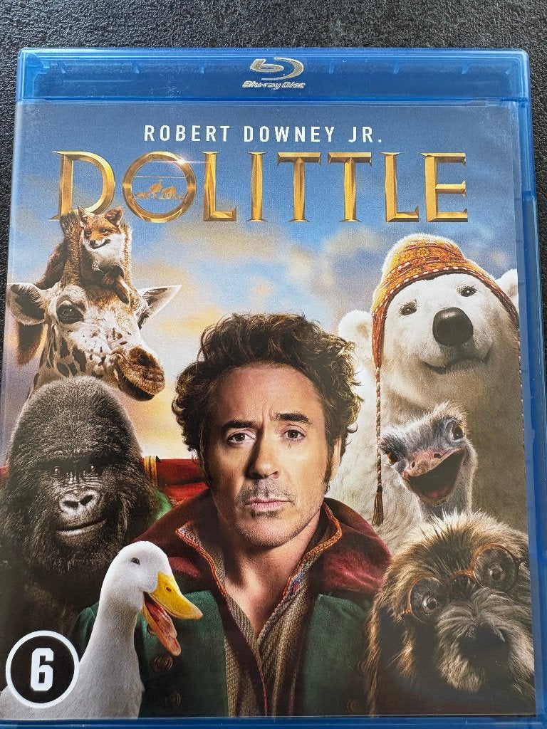 Dolittle Blu-ray, CD & DVD, Blu-ray, À partir de 6 ans, Français, Film, Comme neuf