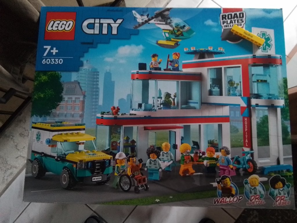 lego city ziekenhuis, City, Lego, Nieuw, Ophalen of Verzenden