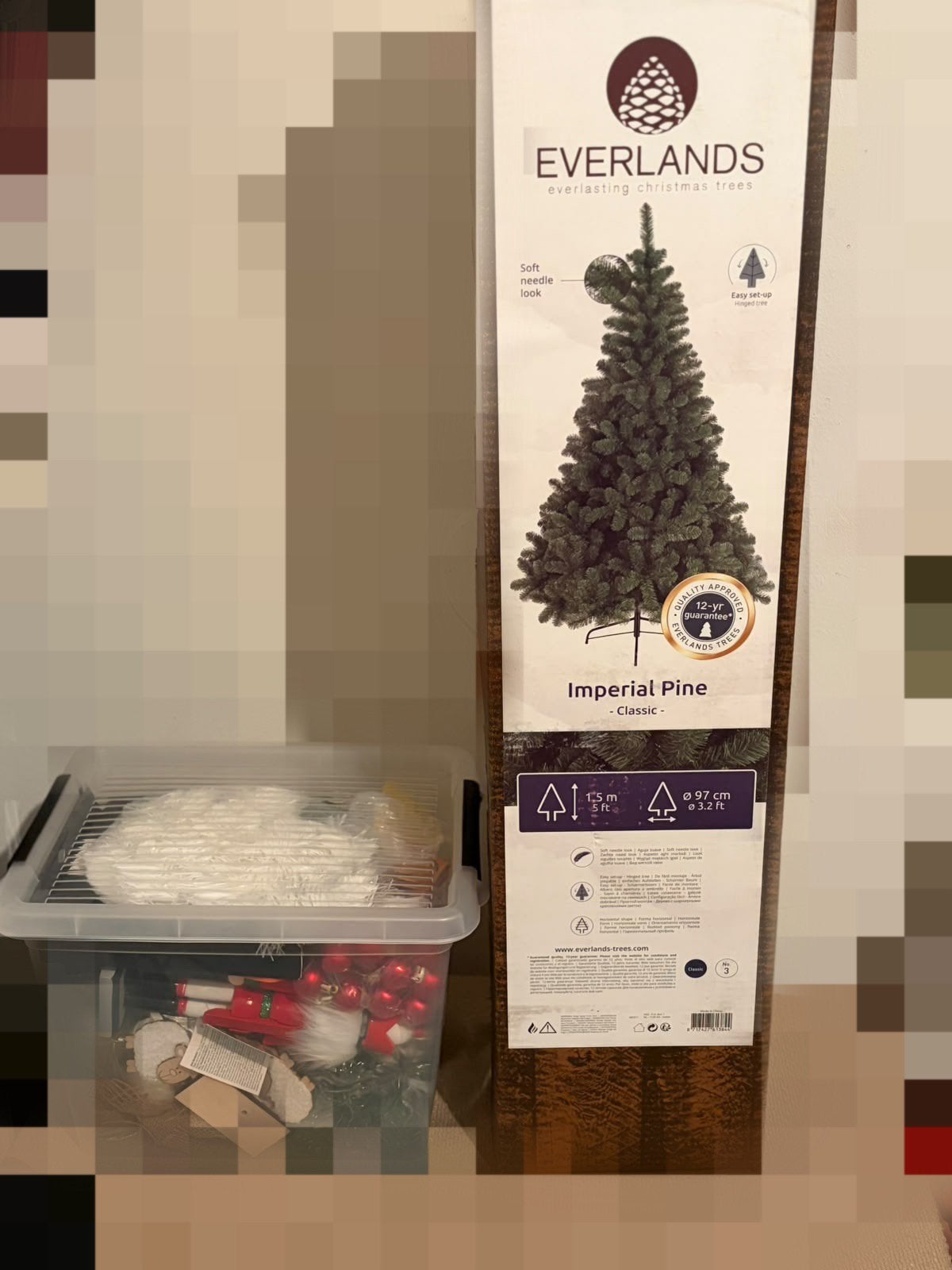 Kerstboom, Ophalen, Zo goed als nieuw