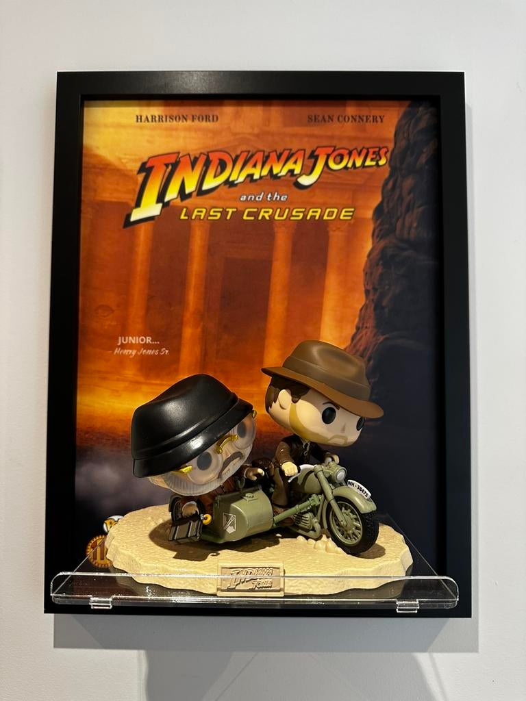 Cadre Funko Pop Indiana Jones & Henry Jones Sr. #118, Enlèvement ou Envoi, Comme neuf