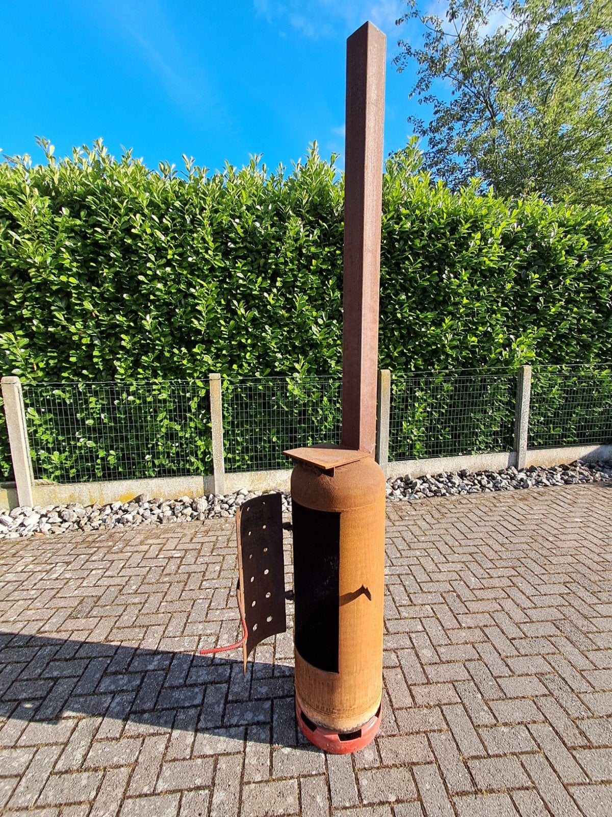 Tuinhaard tuinkachel., Tuin en Terras, Tuinhaarden, Ophalen, Gebruikt