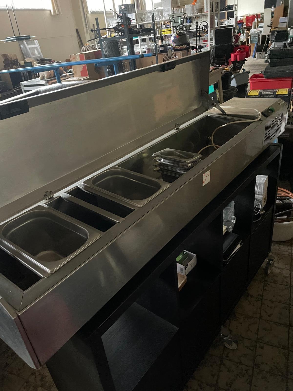 Saladette réfrigérée/présentoir Diamond 175 cm — Hospitalité, Articles professionnels, Enlèvement