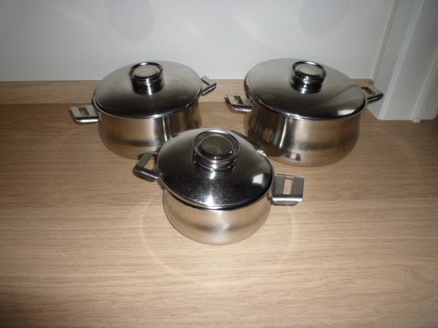 1 kookpot ( de grootste ) nog beschikbaar, Inox, Demeyere, Gebruikt, Ophalen of Verzenden