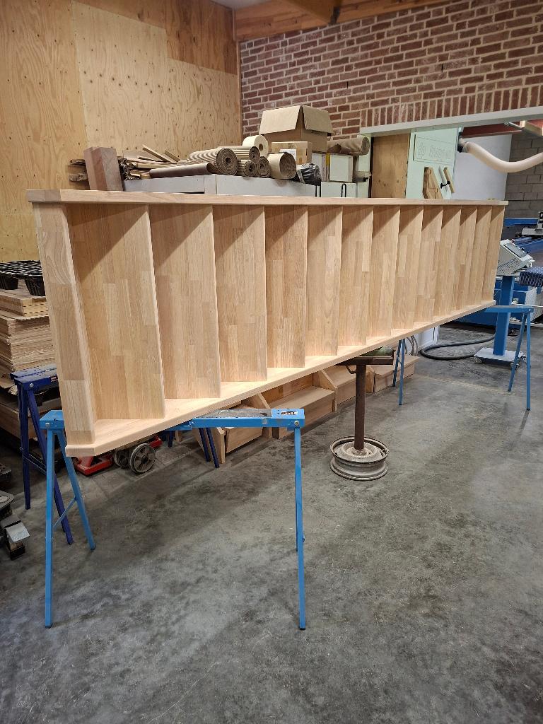 Trap rubberwood, Ophalen, Nieuw, Hout