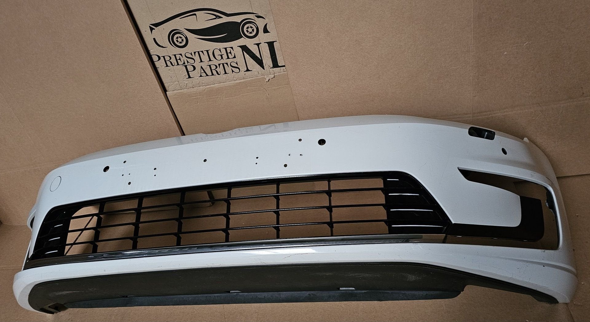 Voorbumper VW Golf 7 VII 7.5 FACELIFT E-GOLF 4xPDC KLS 2017-, Gebruikt, -, Voor, Ophalen of Verzenden