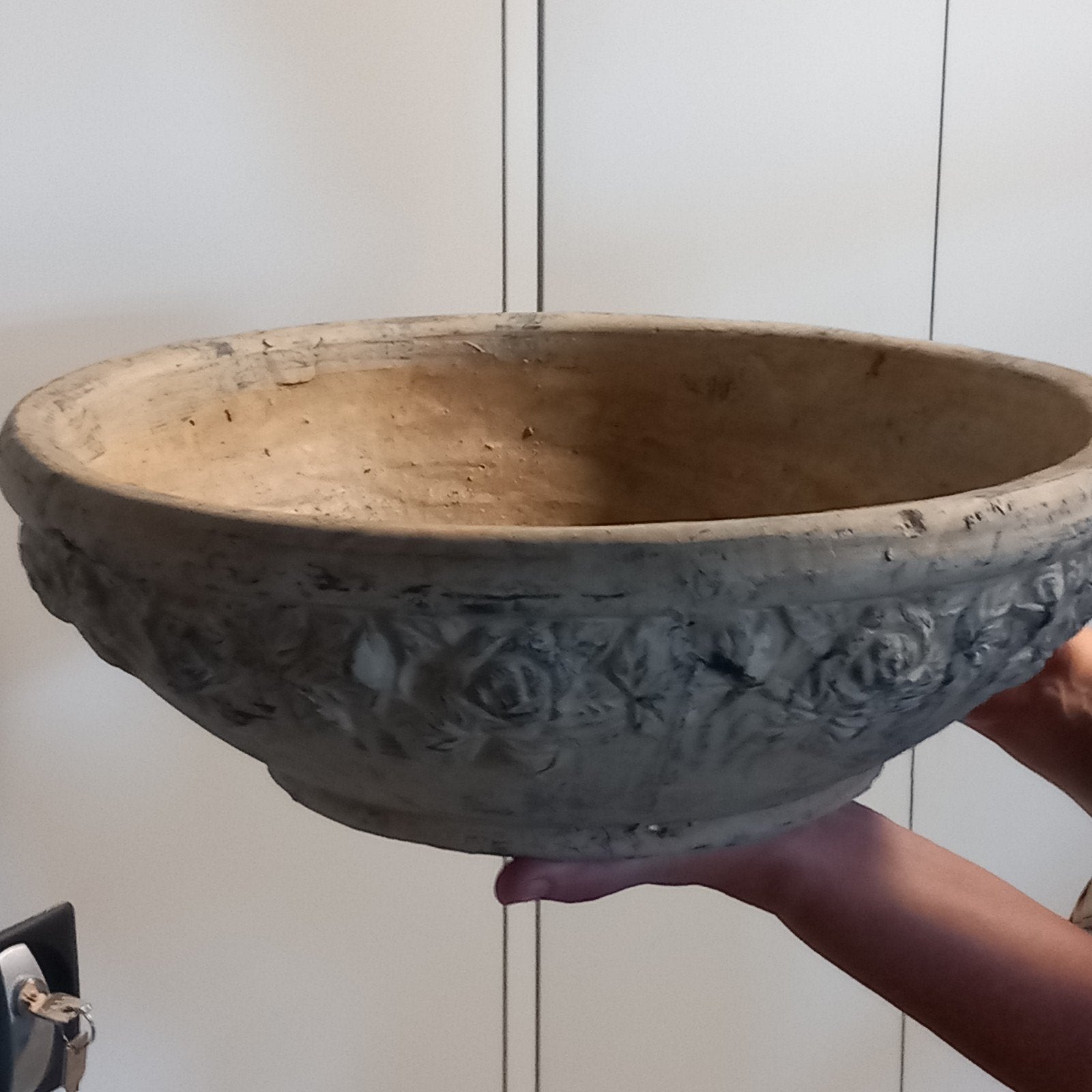 Grote porseleine schaal te koop, Ophalen, Schaal