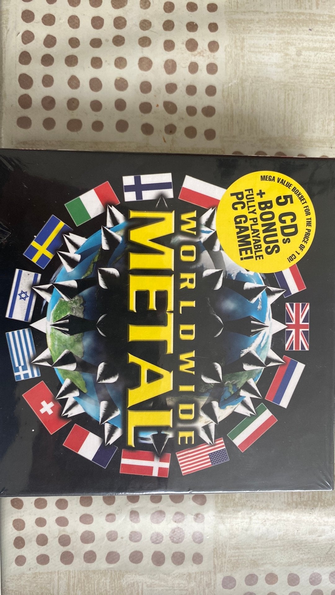 Vijfdelige metal verzamelbox., Ophalen of Verzenden, Nieuw in verpakking