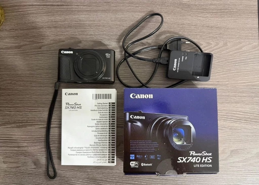 Canon PowerShot SX740 HS, Audio, Tv en Foto, Screenprotector, Canon, Ingebouwde flitser, Ophalen of Verzenden