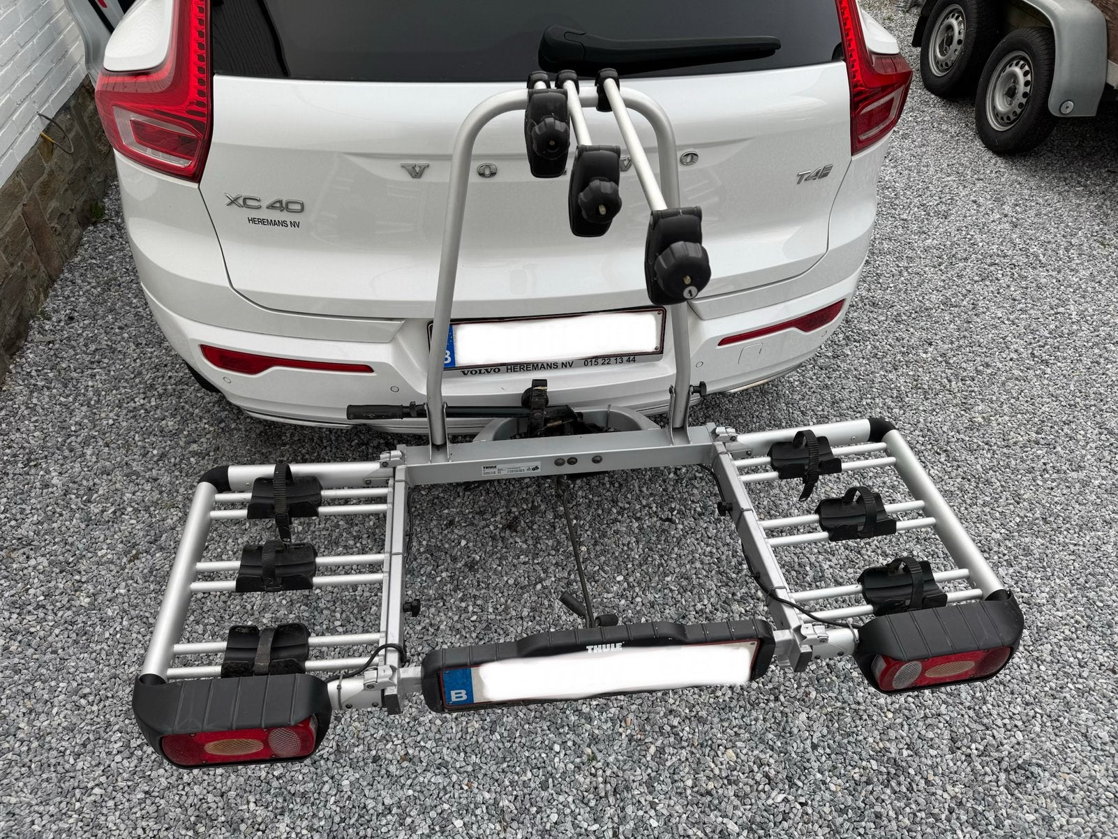 Thule fietsdrager voor 3 (+ 1) fietsen, Auto-onderdelen, Ophalen, Gebruikt