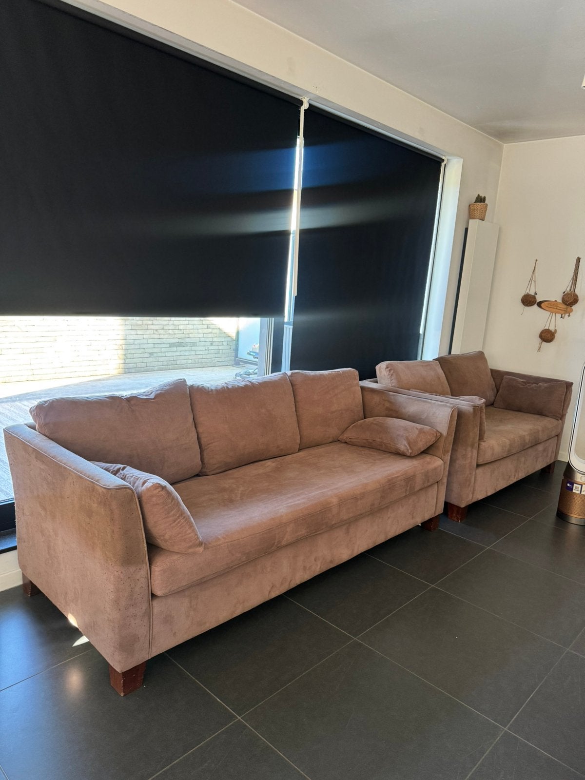DEUX CANAPES A DONNER, Maison & Meubles, Canapés | Salons, Enlèvement, Utilisé, Quatre personnes ou plus, Banc droit