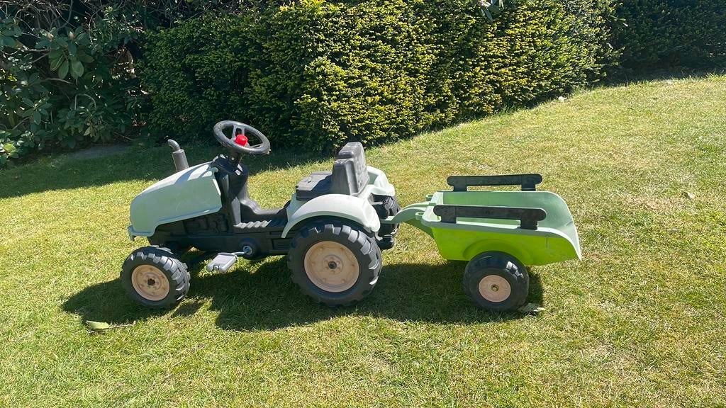 Jouet tracteur - Falk, Enlèvement, Utilisé, Avec chariot ou remorque