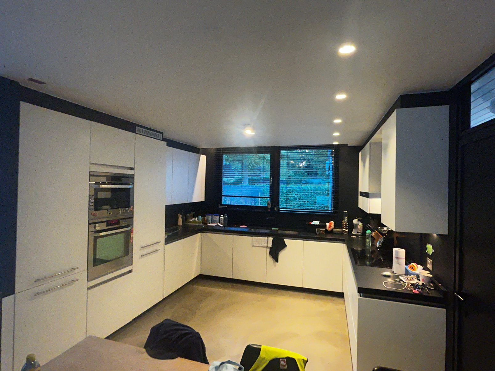 Complete keuken - zelf te demonteren, Huis en Inrichting, Keuken | Complete keukens, Ophalen, Gebruikt, U-keuken, Wit