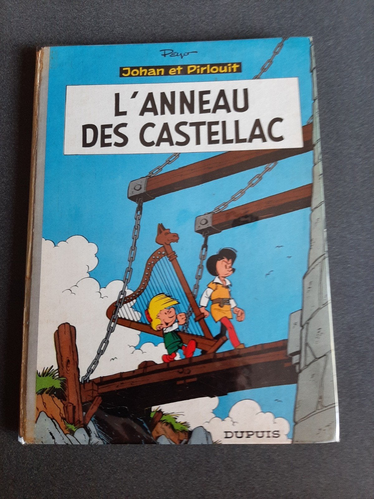 Johan et Pirlouit : L'anneau des Castellac EO 1962, Livres