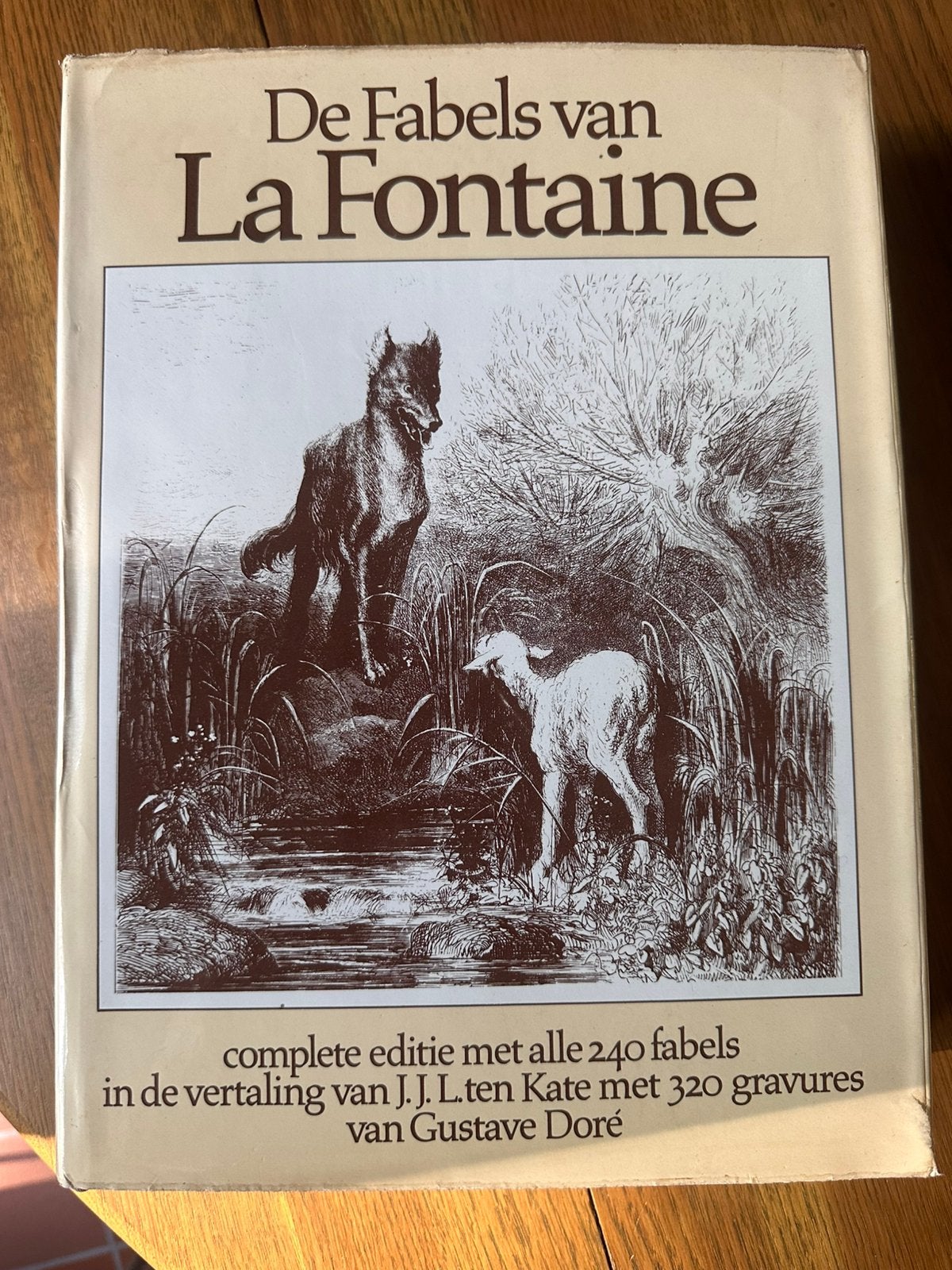 De fabels van La Fontaine met 320 gravures, Boeken, Ophalen of Verzenden, Zo goed als nieuw