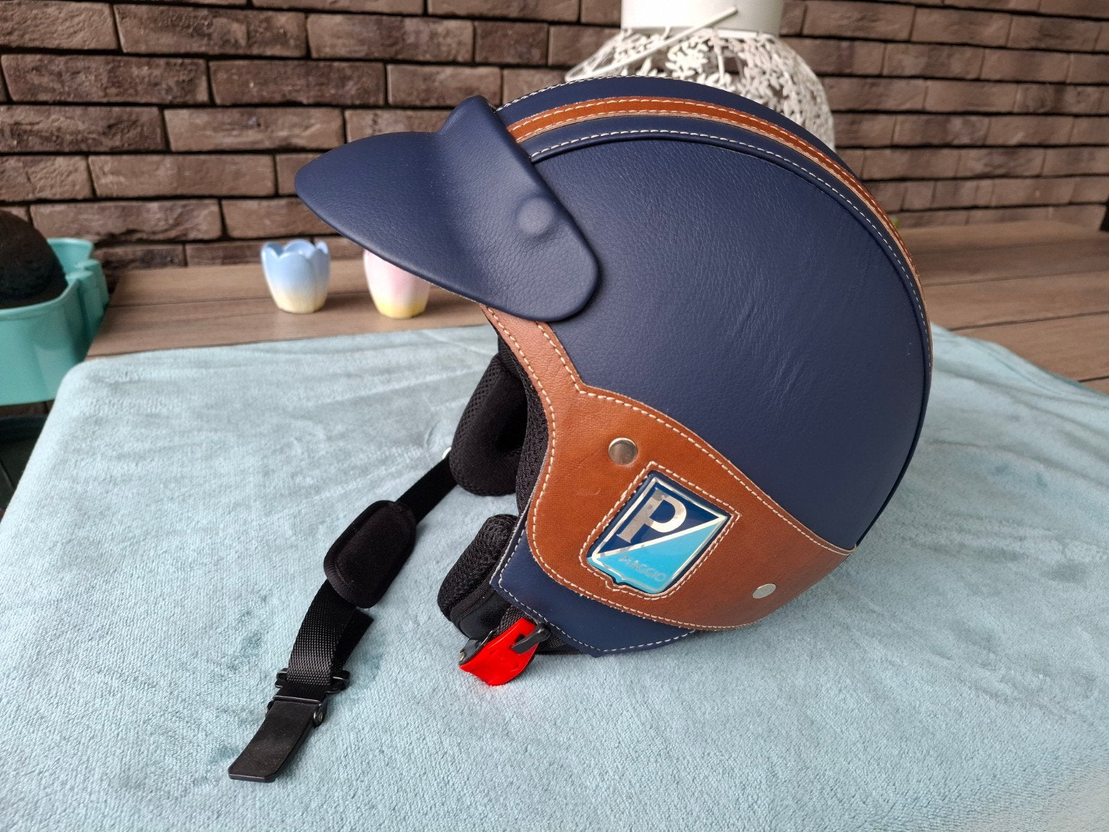Casque Vespa, Vélos & Vélomoteurs, Casques de cyclomoteur, Enlèvement, Neuf, Medium, Piaggio
