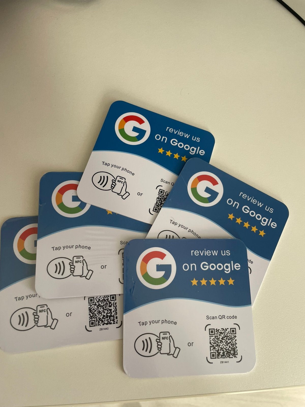 Google review NFC kaart, Hobby & Loisirs créatifs, Timbres épargne, Enlèvement