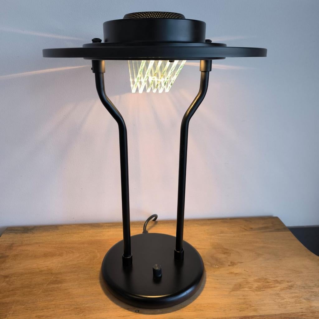 Vintage jaren '80 Robert Sonneman design bureaulamp, Ophalen, Metaal