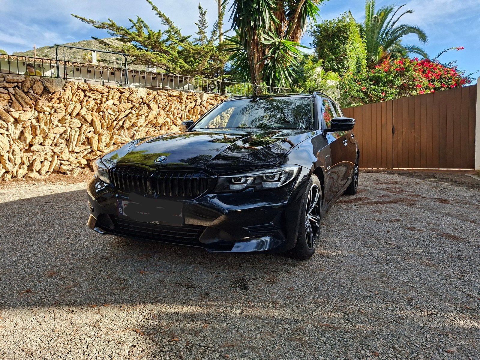 BMW 3 serie 320e touring PHEV-204pk, Autos, 32 g/km, Achat, Euro 6, Noir